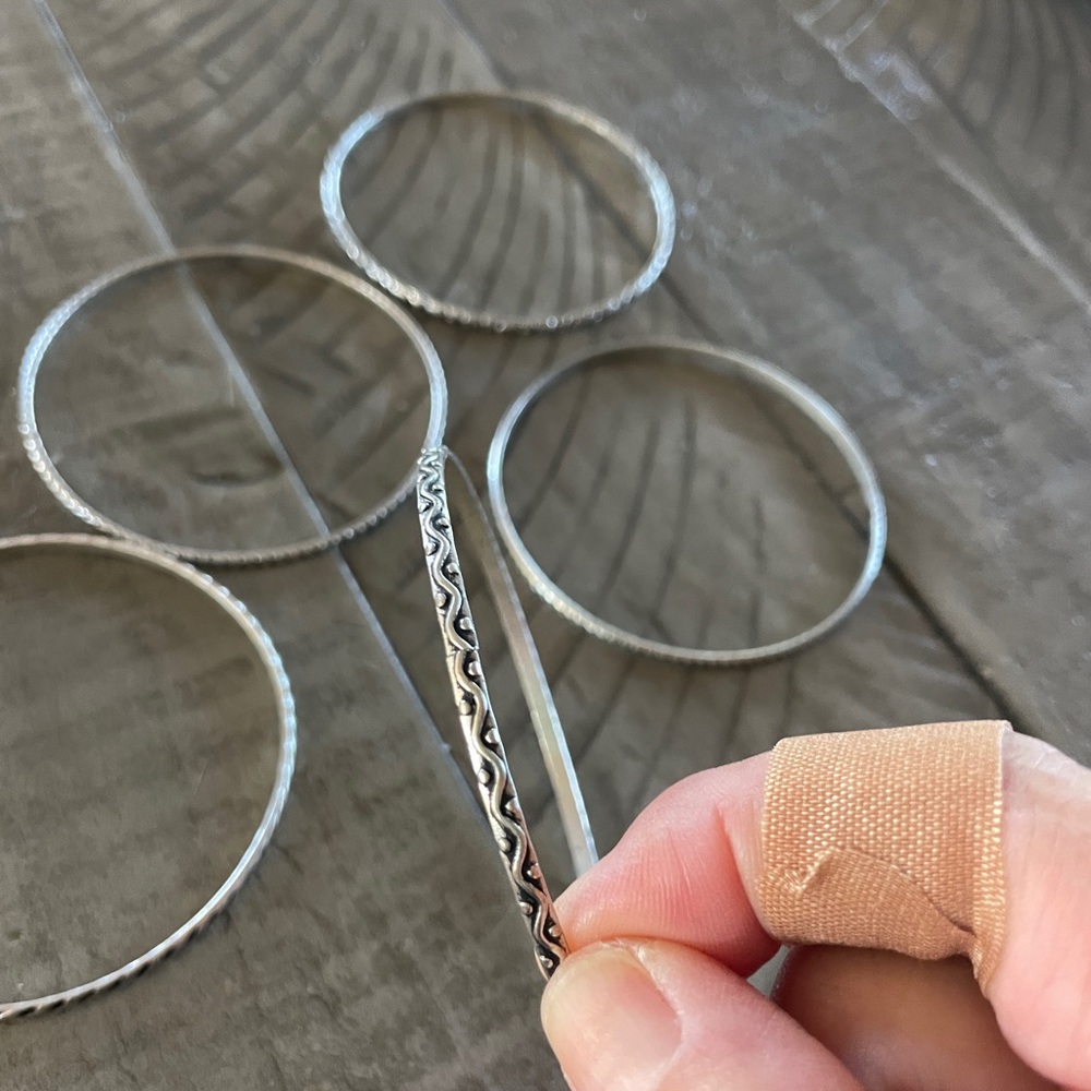 Bracelets / Bangle Bracelets Silver Color 5 Total - image 6